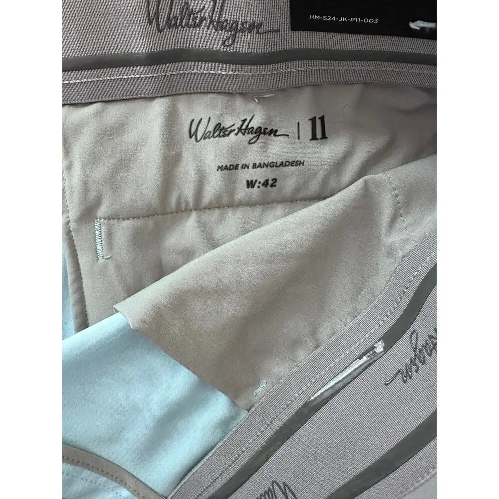 Walter Hagen Soft Blue Golf Shorts - Men's - W42 |‎ Performance Stretch NWT
